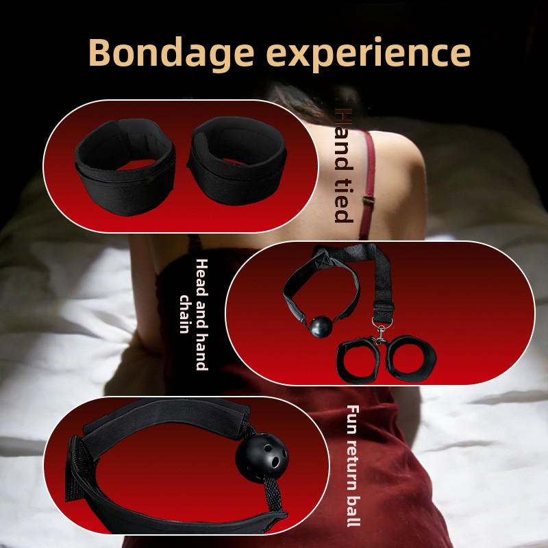 情趣反背手铐sm另类玩具道具夫妻调教女捆绑束缚调教用具成人用品