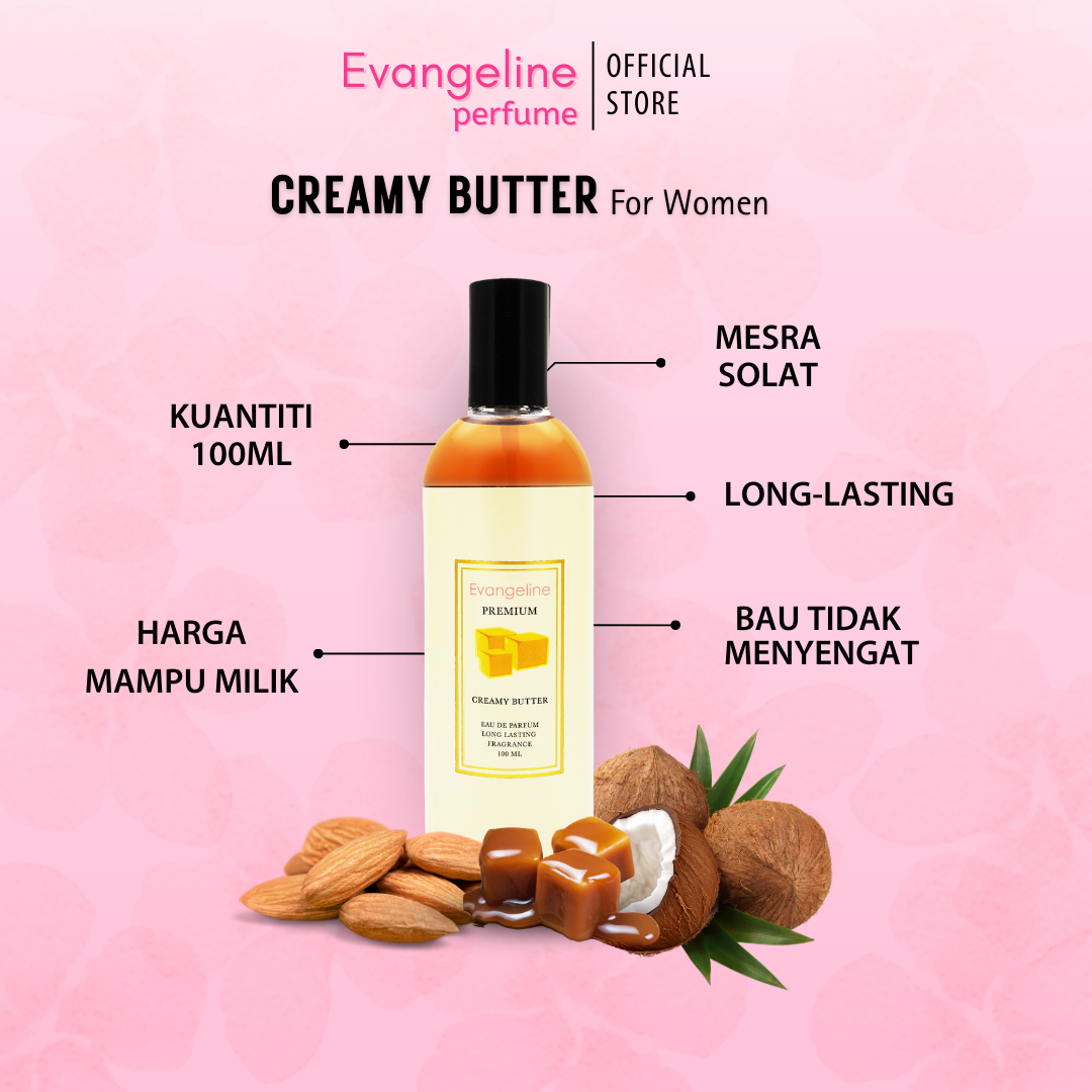 Evangeline Perfume - Creamy Butter 100ml