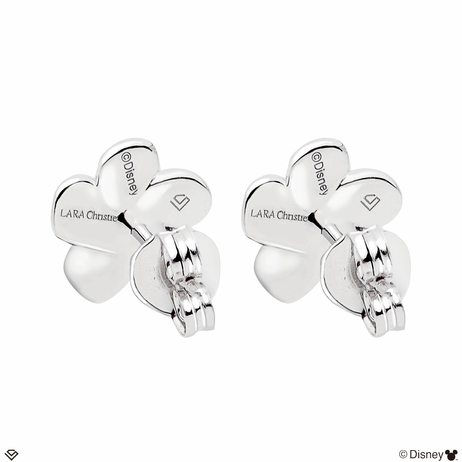 📦訂購 日本限定 LARA Christie Disney 迪士尼 Mickey Mouse 雞蛋花 米奇老鼠 925銀製耳環