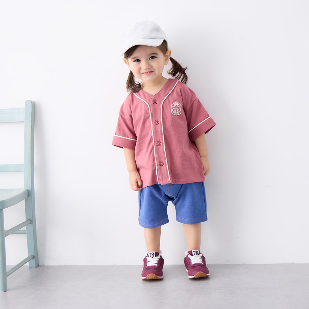 🆕【⭐訂購⭐】  日本直送🌀#AngelBlue 棒球風短袖Tee🌀[PLDA-0012] [260501]