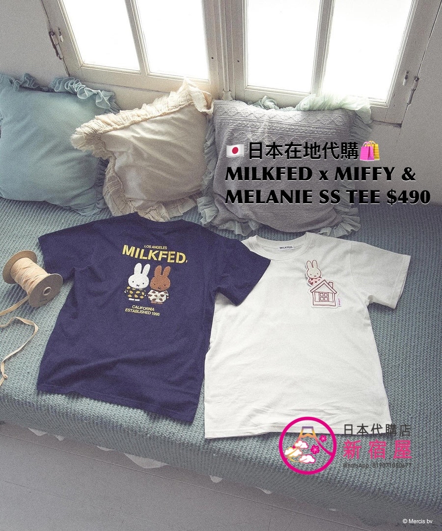 MILKFED x MIFFY AND MELANIE SS TEE