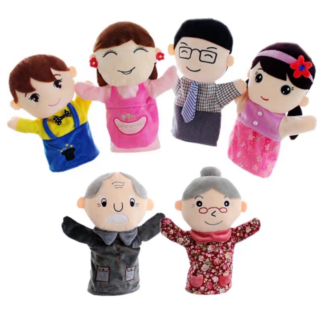手偶-家人 (T220)c 🚛 送貨方式請選(4)