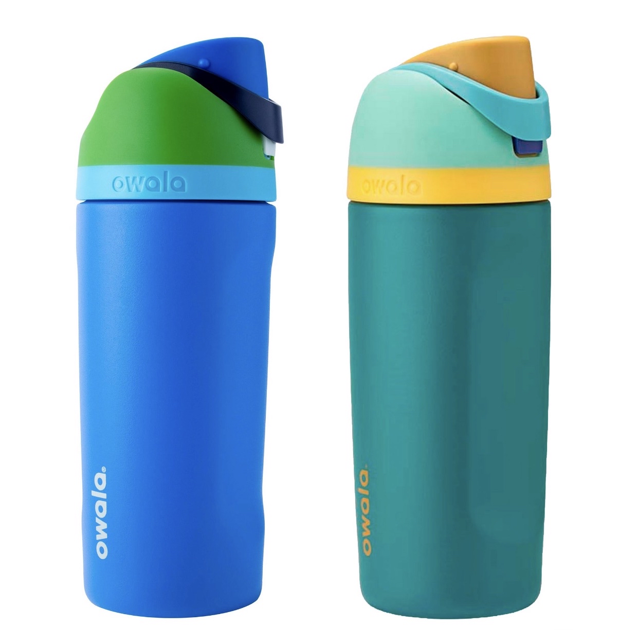 【IG 爆紅款】Owala FreeSip water bottle 專利吸管直飲二合一水樽 兩入組  16oz (470ml) - 絕美配色、健身/辦公室飲水神瓶