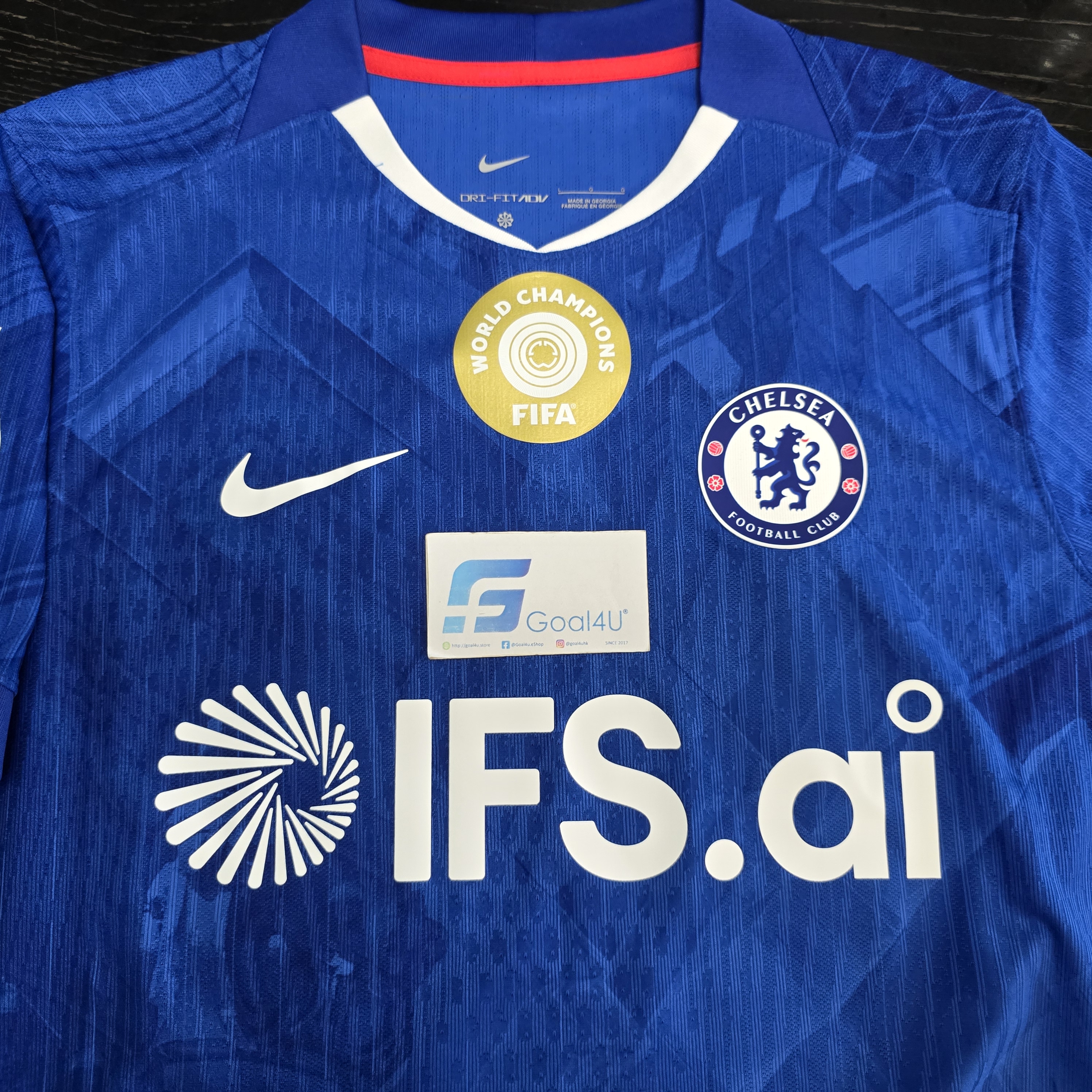 🔵⚪融入倫敦建築美學 Nike Chelsea 車路士 2025-26 主場球員版球衣 (可加印字章) HJ4543