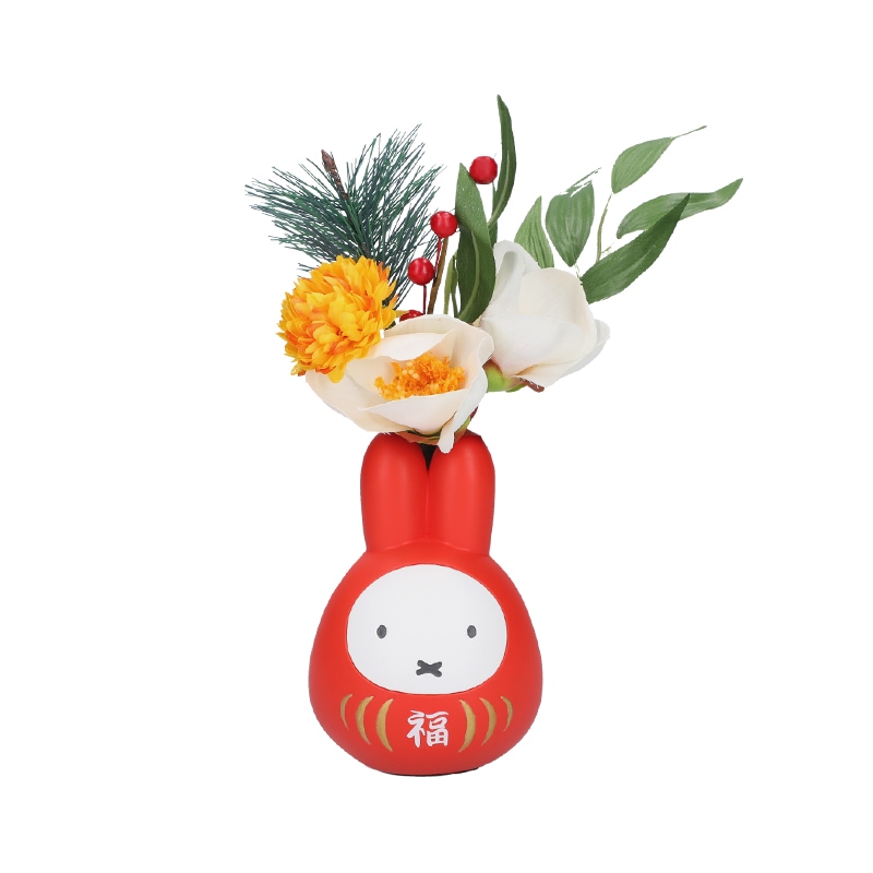miffy MF 限定 達摩公仔試管花瓶 