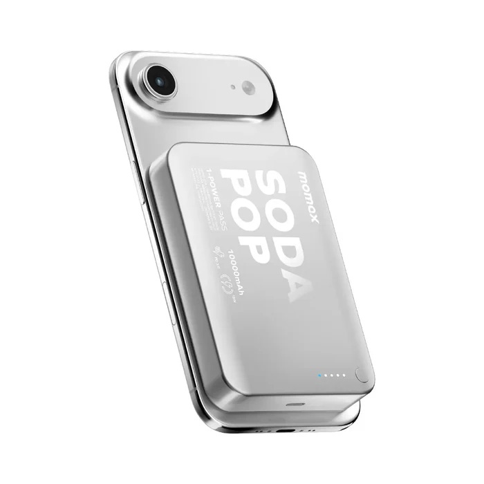 Momax 1-Power Pass 10000mAh 磁吸流動電源 (CCC 認證)