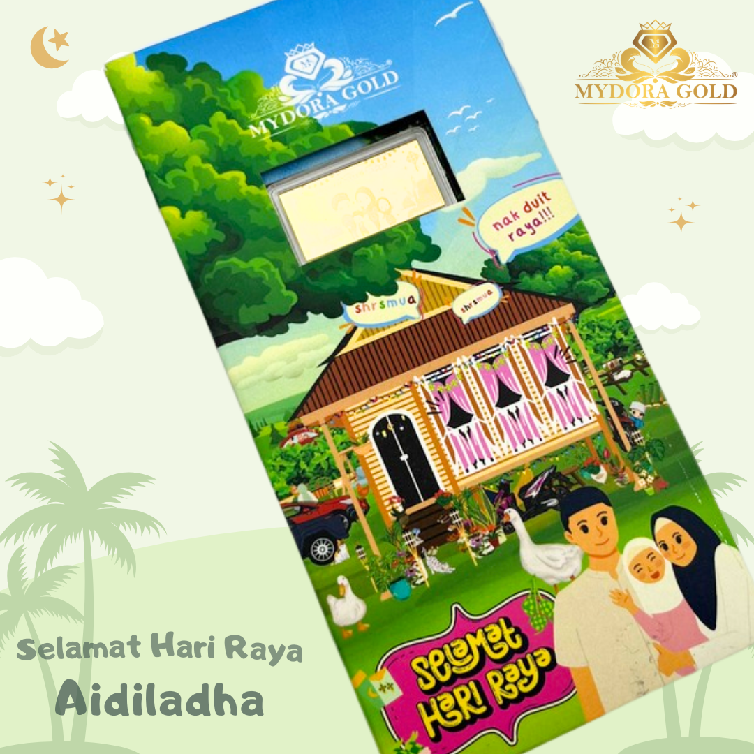 MYDORA 999.9 Gold Wafer Note Edition Raya (0.10g)