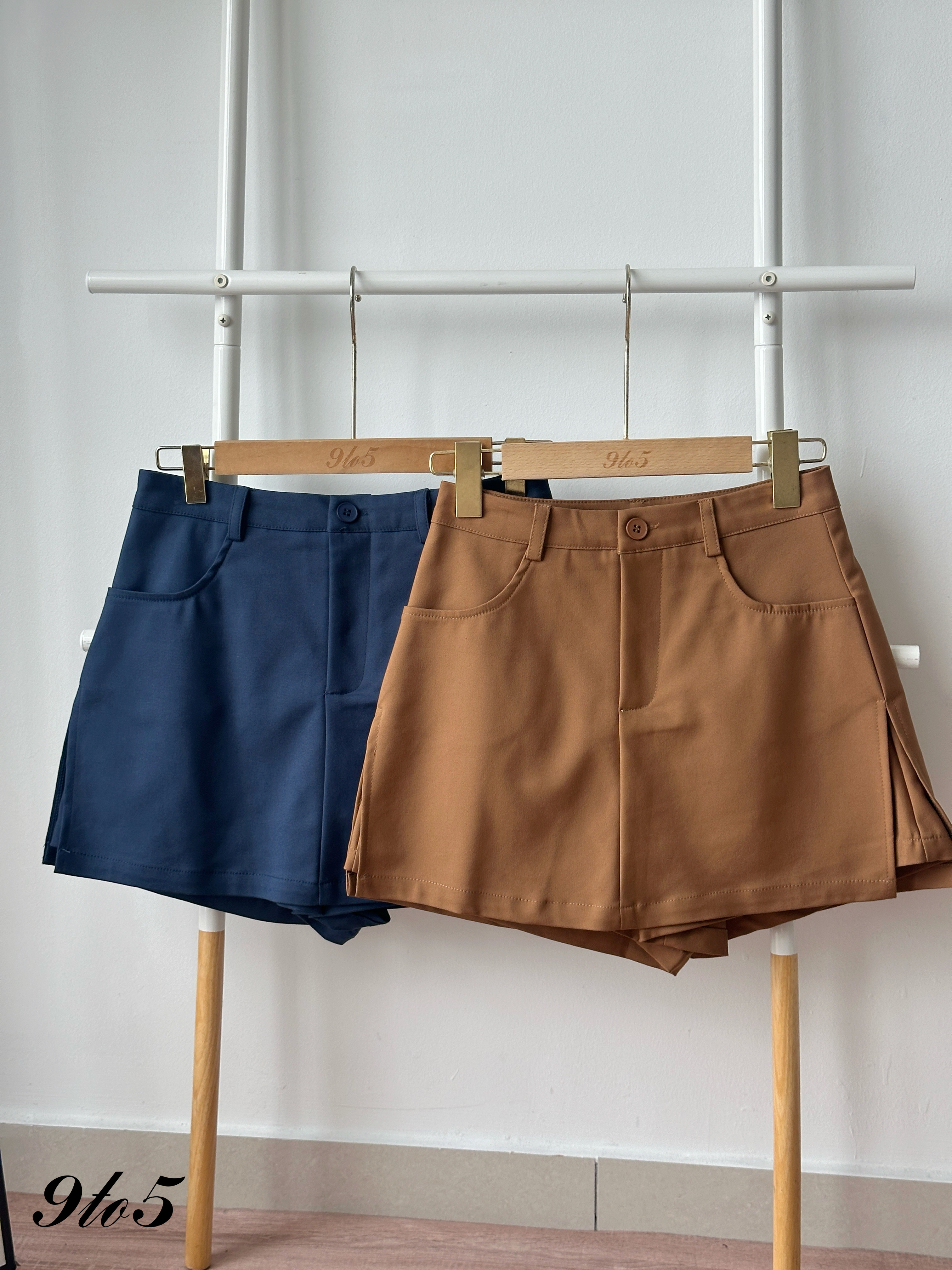 S1973 A Line Short Skort - 3 Colors 