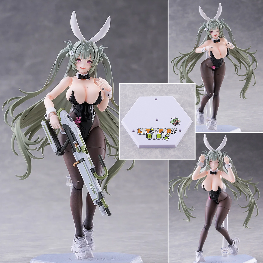 (預訂訂金 $200 / $300) (總價 $680 / $848) Max Factory figma 710 勝利女神：妮姬 索達：閃亮兔女郎 (行版普通版 / 日版特典版) NIKKE Soda: Twinkling Bunny