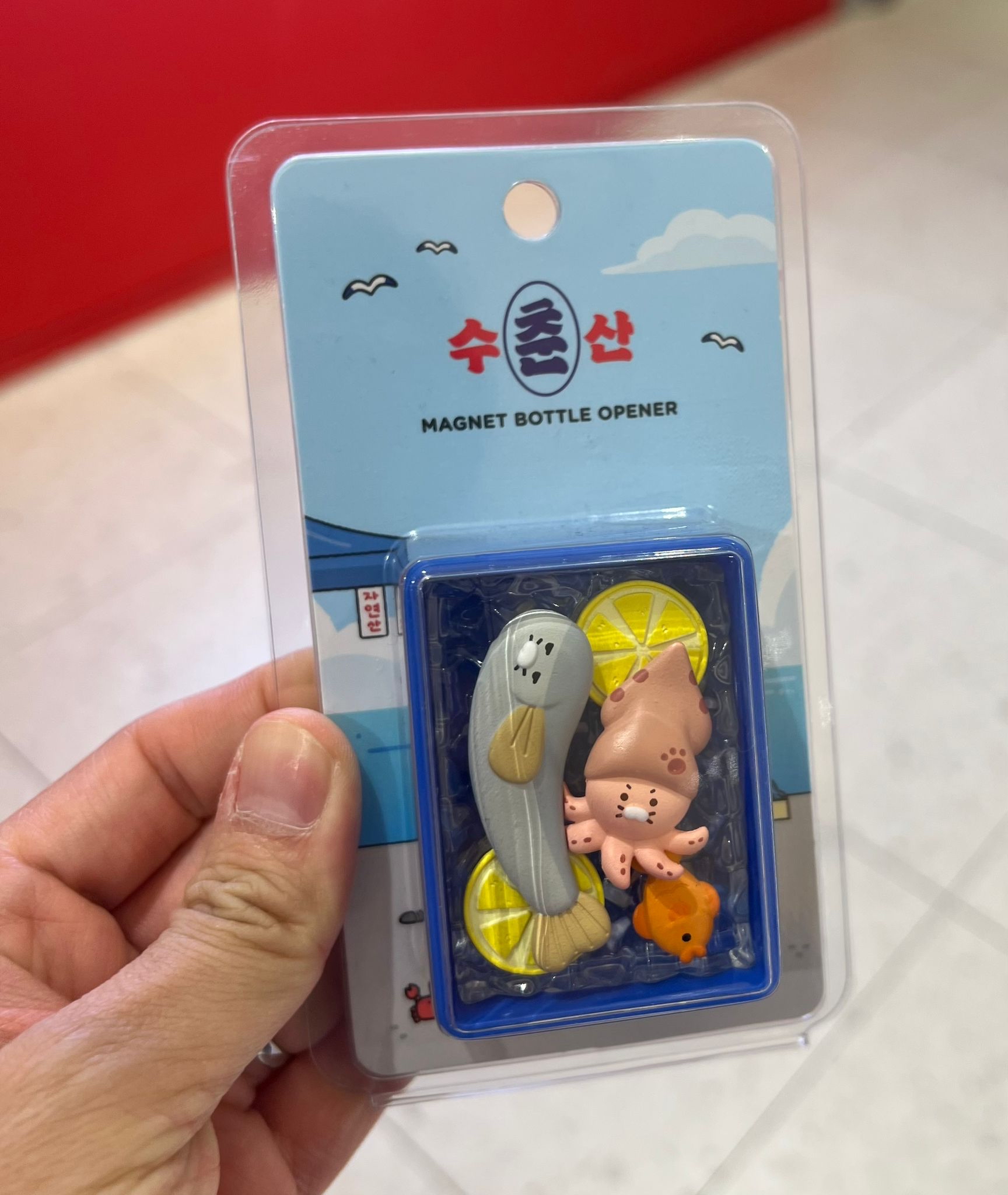 Kakao 海洋生物磁石開瓶器