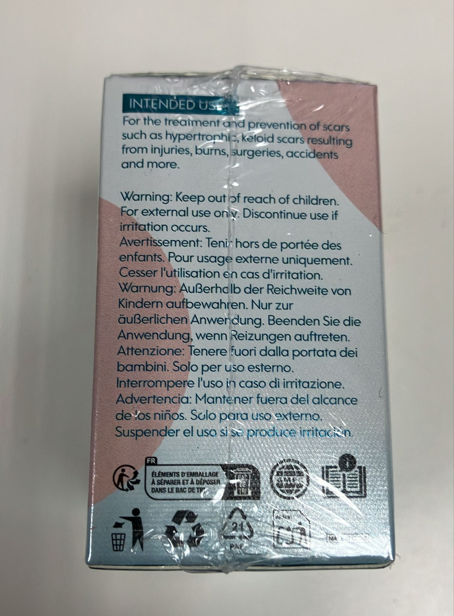 ELAIMEI 隱形疤痕貼 透明疤痕貼 祛疤去疤修復貼(2.5cm x 1.5m)  [平行進口]  TT0552
