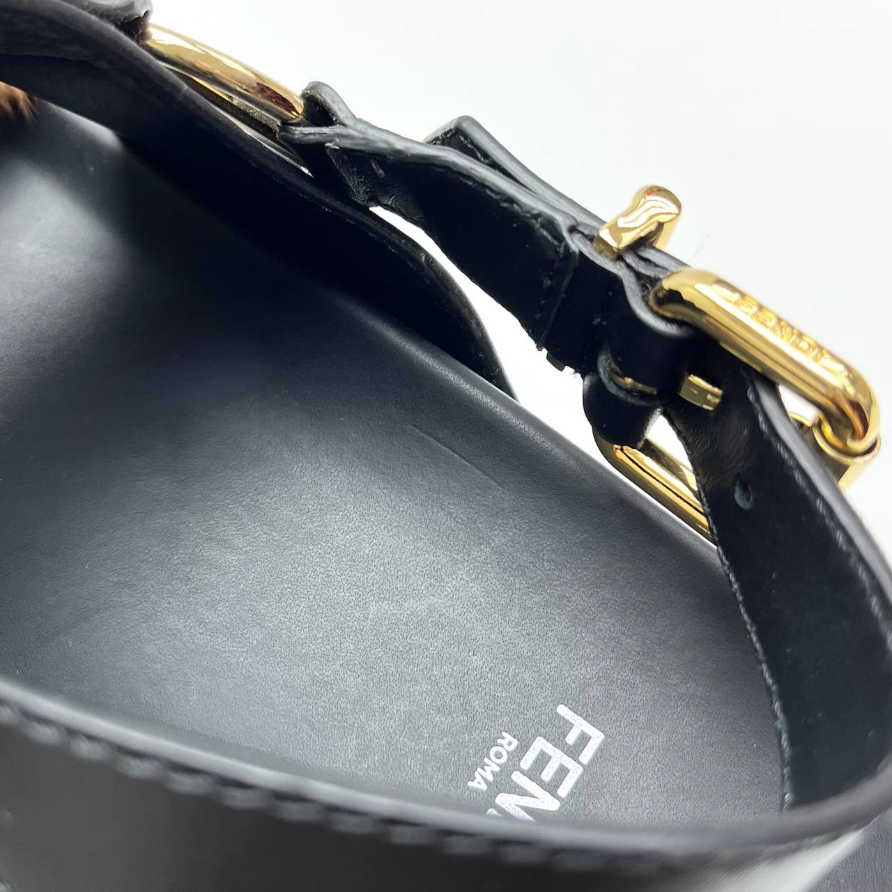 Fendi Mink Fur Sandals
