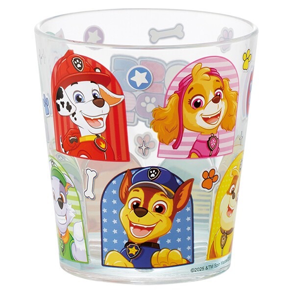 SKATER PAW PATROL 透明水杯 280ml - 02260080
