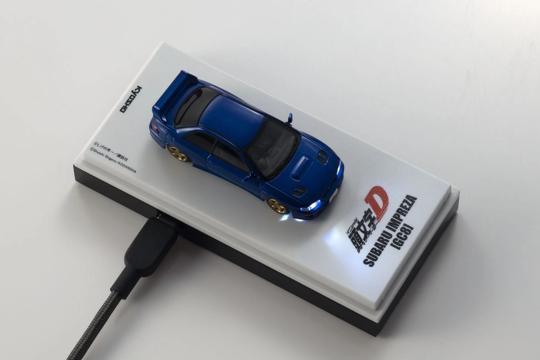  [有燈] Pre Order - Kyosho (07133LD) 1:64 INITIAL D SUBARU IMPREZA WRX STI With LED｜ 預訂優惠價 Pre-Order Price: HK$189