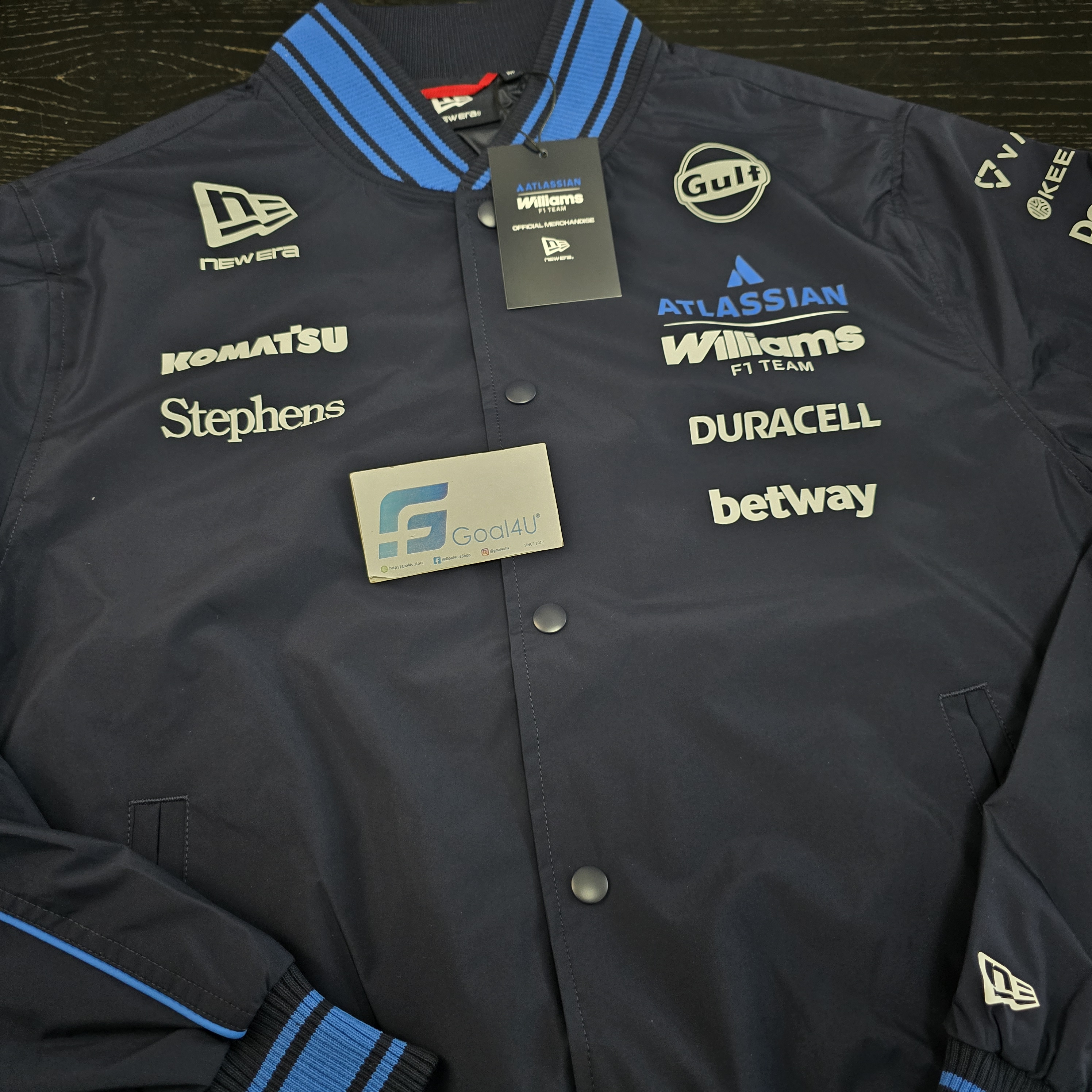 F1 Williams 威廉士車隊 2026 官方飛行外套 60941814