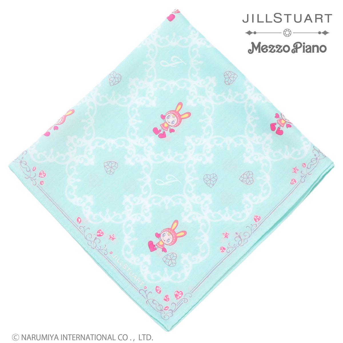 🎀【預訂】JILL STUART ×mezzo piano 印花手帕 LB