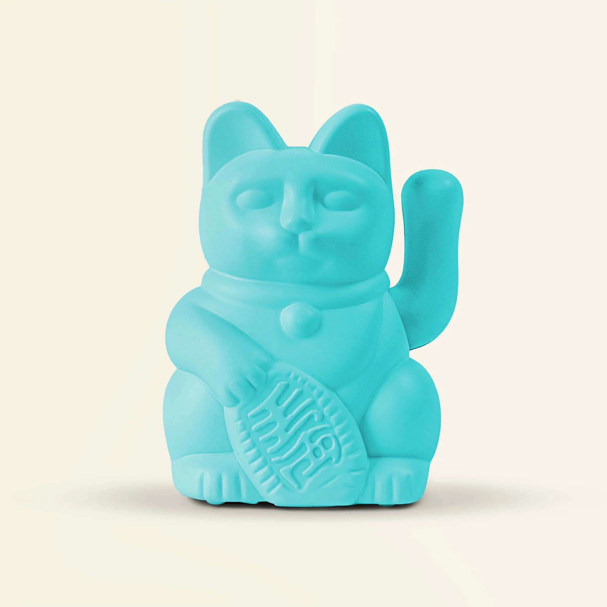📦訂購 Donkey Products Lucky Cat Solar (Turquoise) 綠松石 招財貓