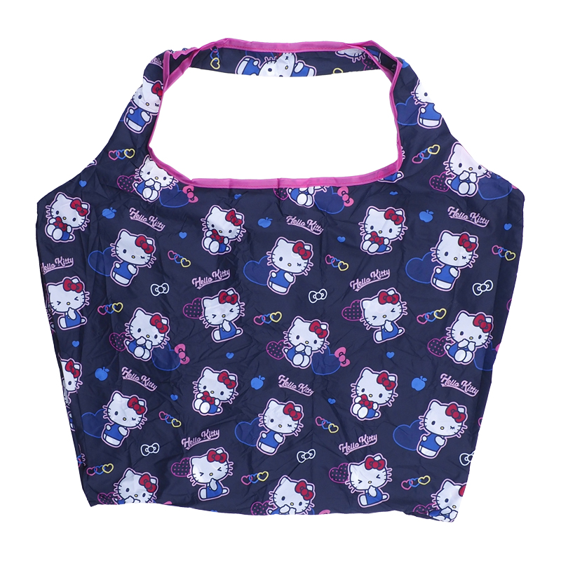Hello Kitty Foldable Shopping Bag 便攜可摺式購物袋 (連爬山扣)