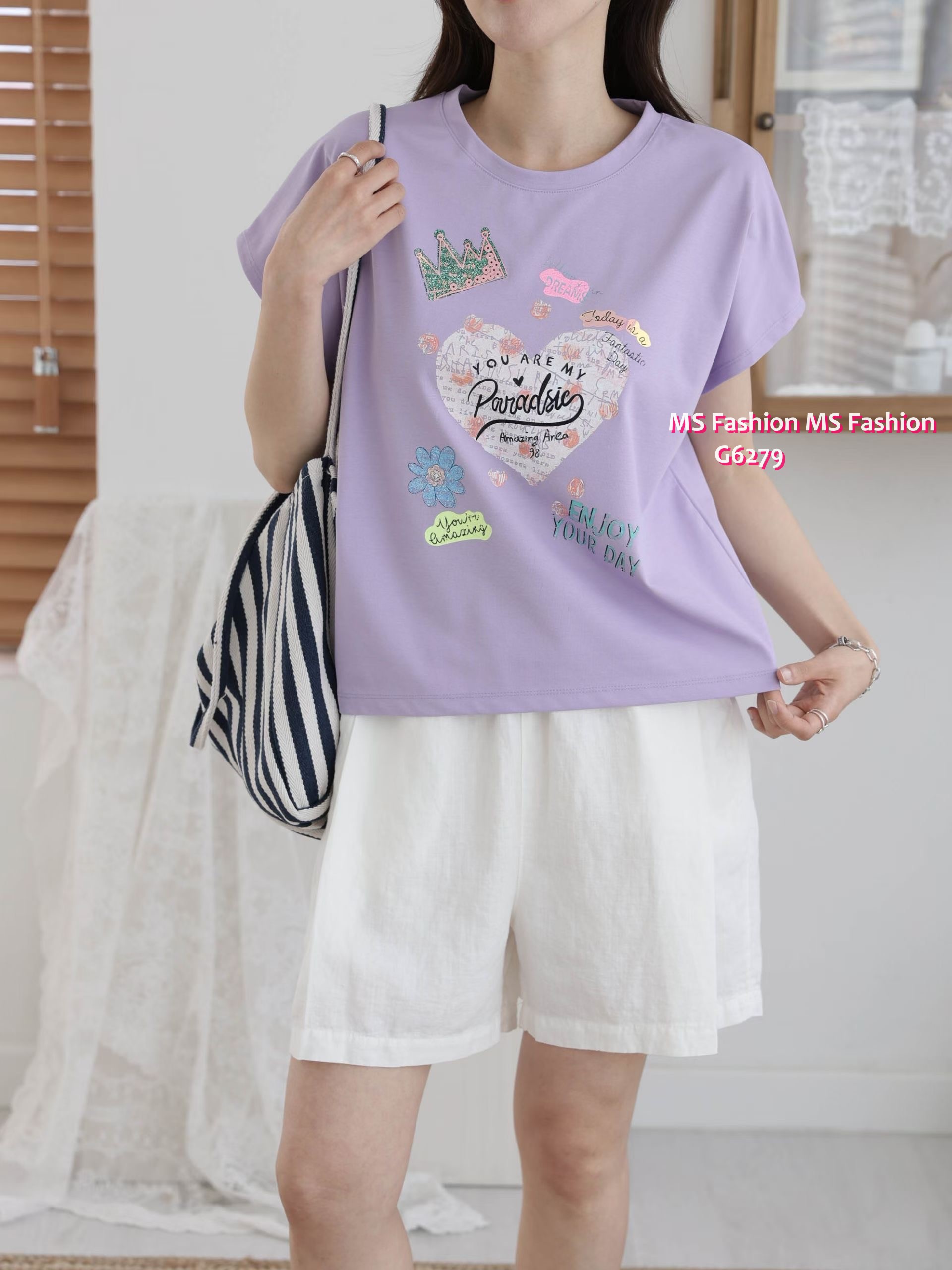 G6279 韓國🇰🇷靚print top