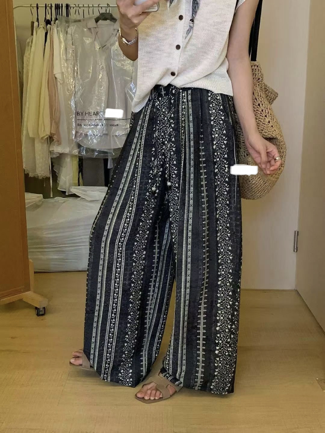 花紋長褲