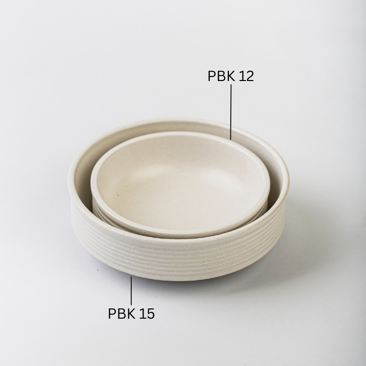 FUSION PBK12 & PBK15 Stacking Bowl 12cm & 15cm