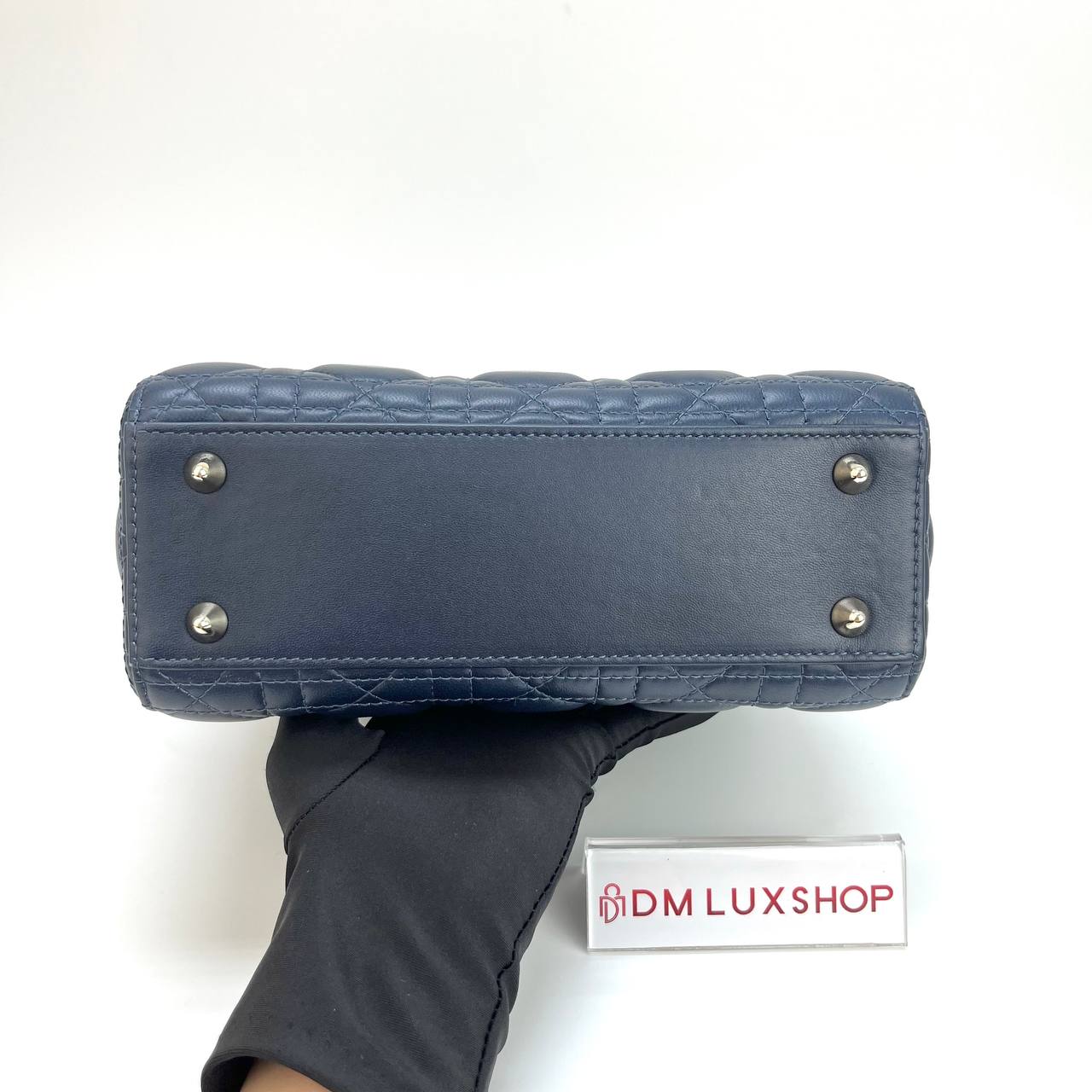 Dior Lady Dior Blue Gradient Small GHW