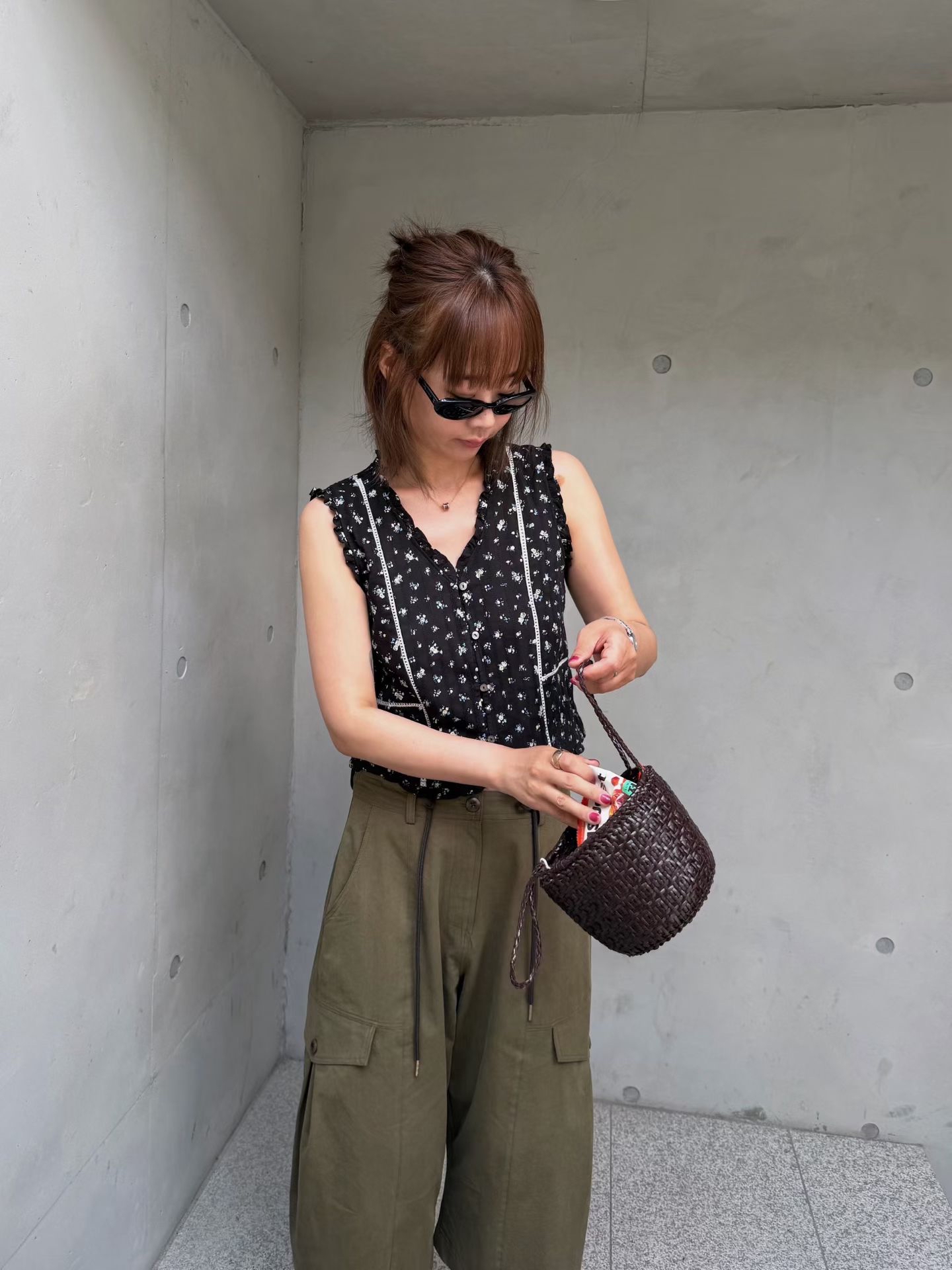 🇰🇷東大門女裝 | Flower sleeveless 