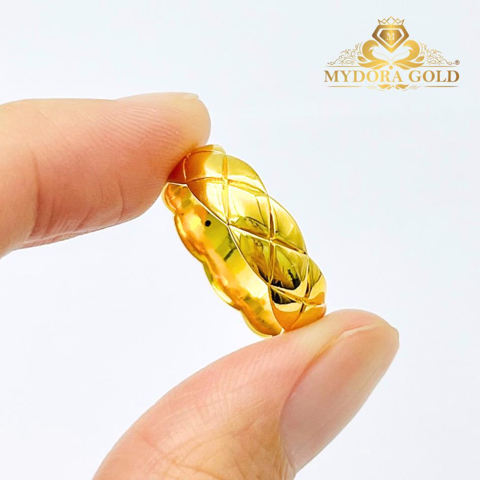MYDORA Cincin Golden Rope L (5G) l EMAS 916/22K