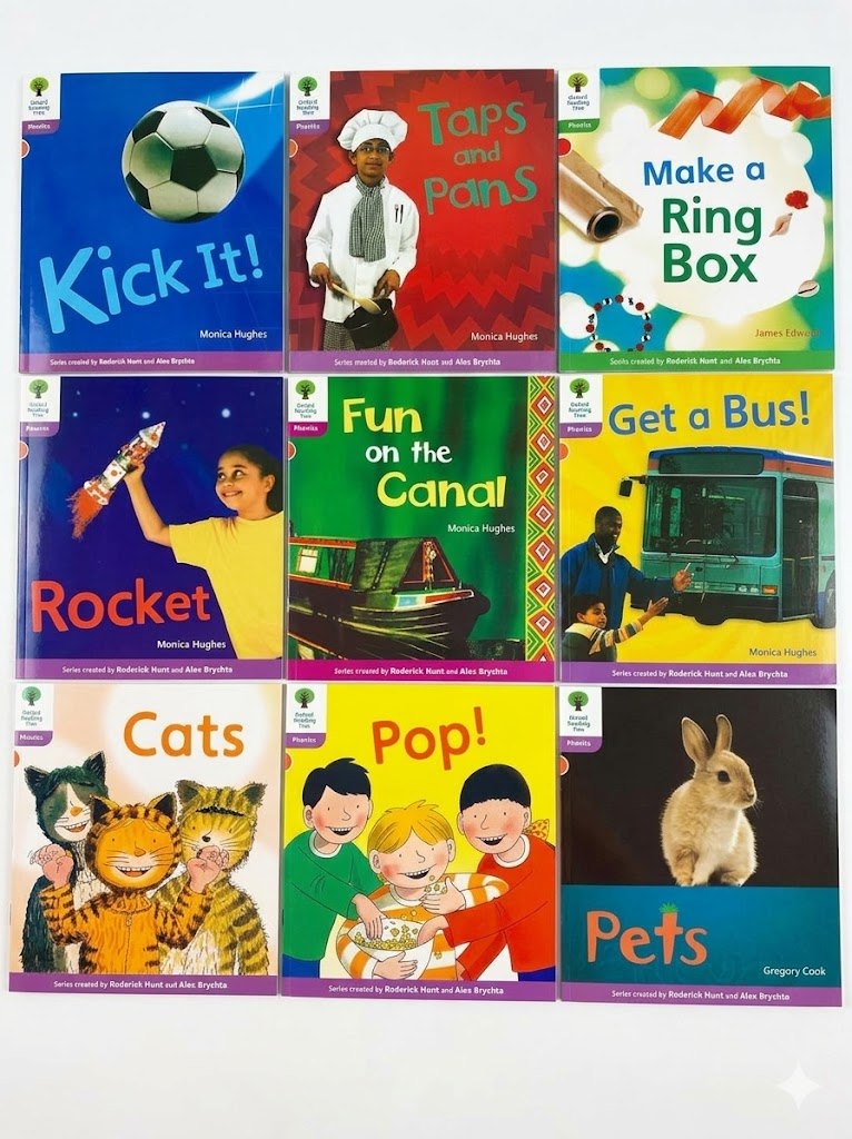 Oxford reading tree phonics (48 books)  | Floppy’s Phonics Level 1 and 2 | C59