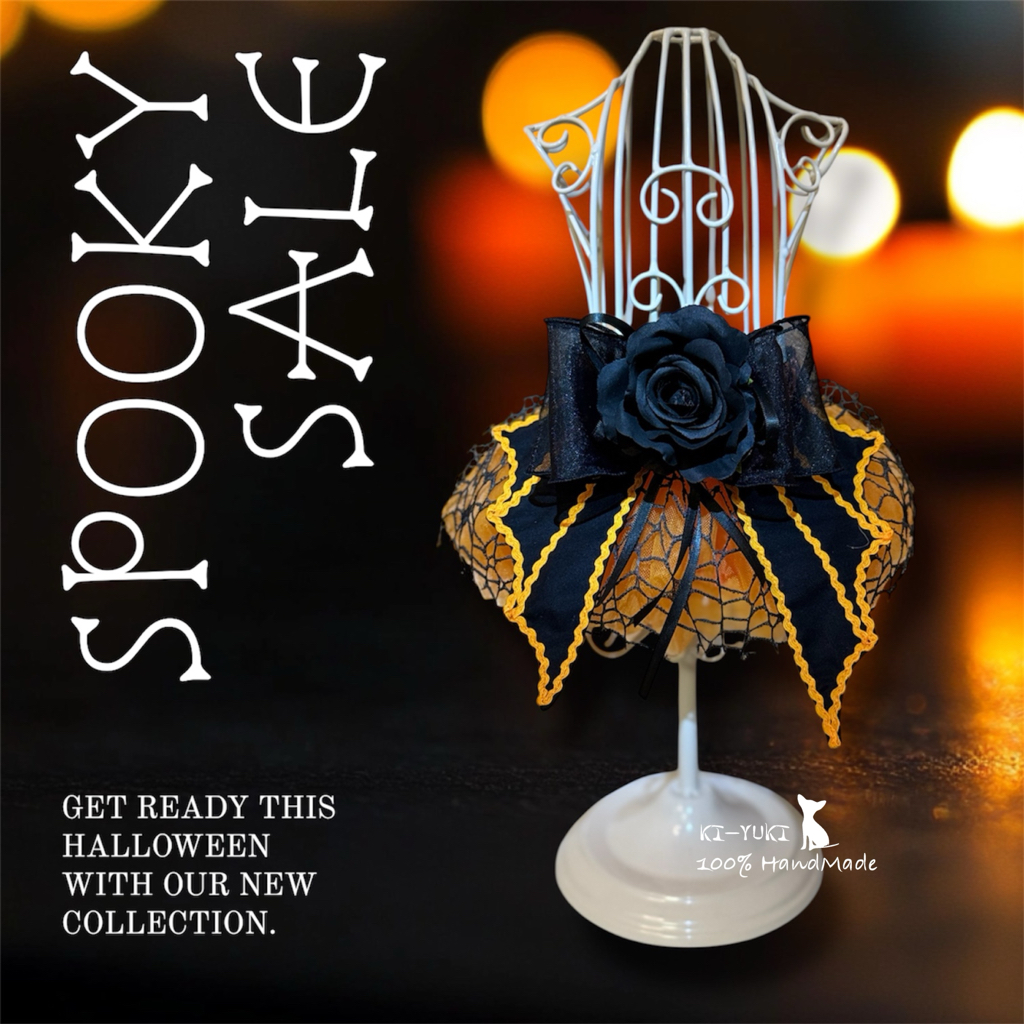 寵物手作 Halloween 暗黑者 歌德風 頸飾