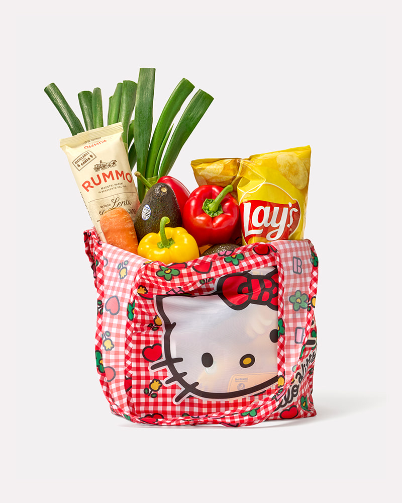 Hello Kitty x BRANDEN聯名摺疊購物袋