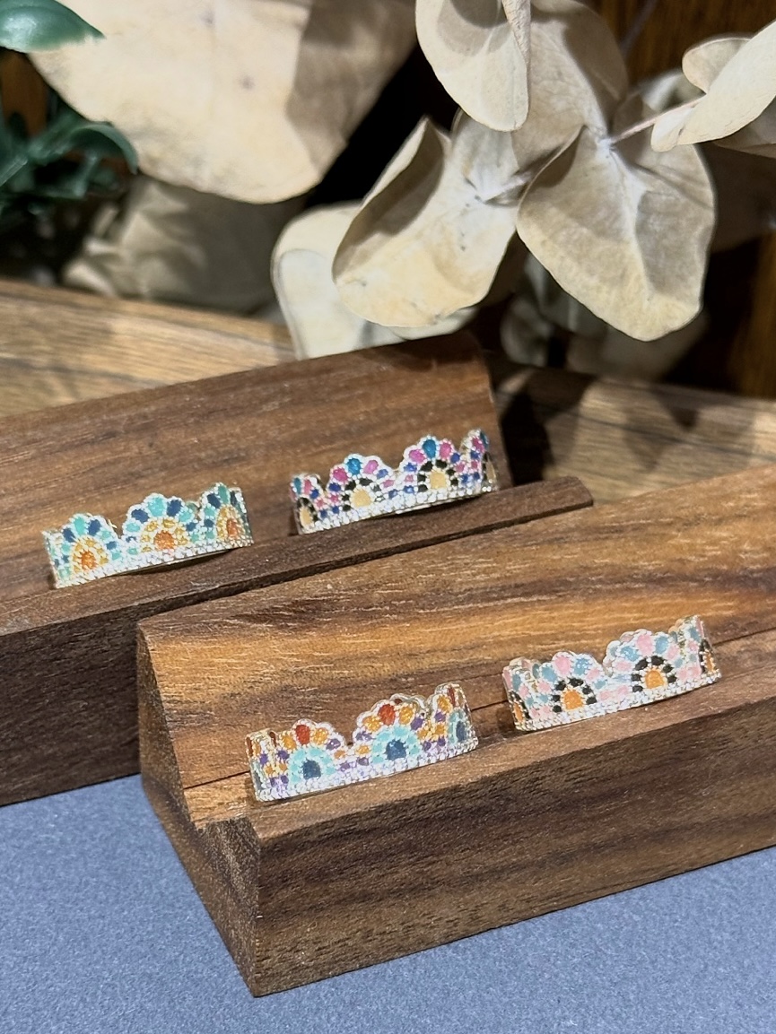 花野小冕 Meadow Tiara｜925純銀開口戒指