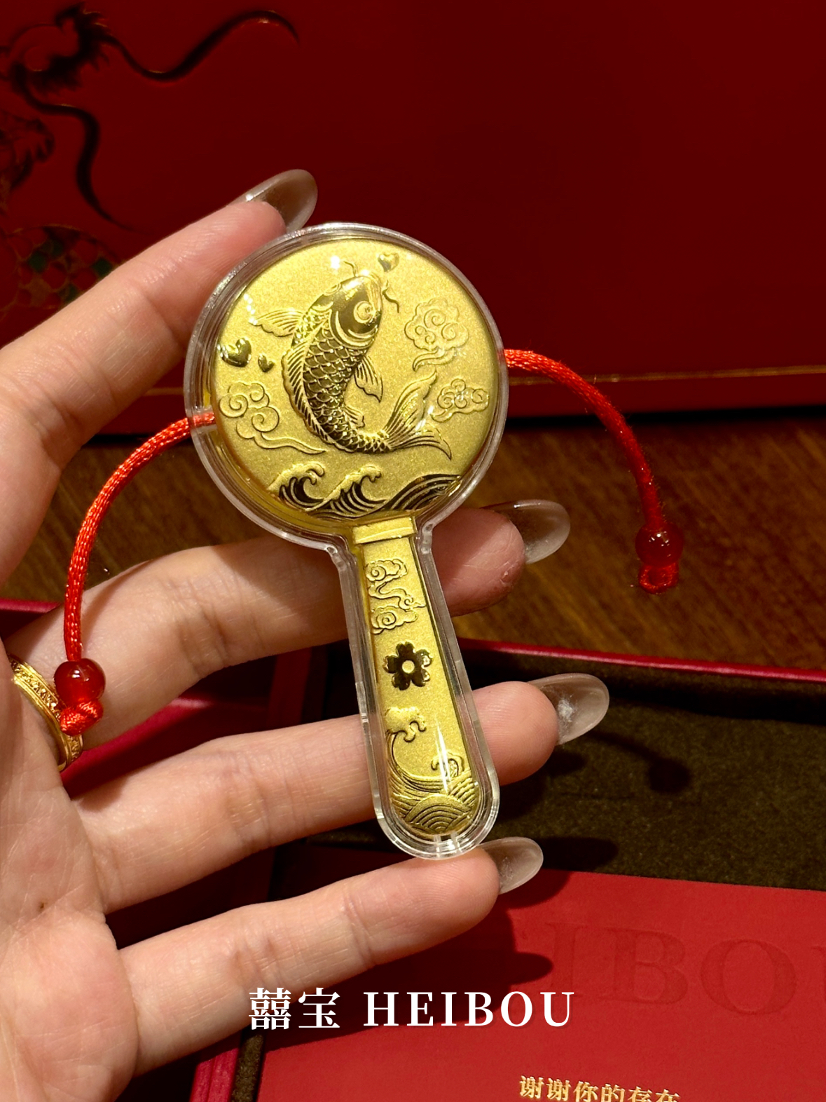 拨浪鼓-金钞摆件（宝宝送礼推荐）