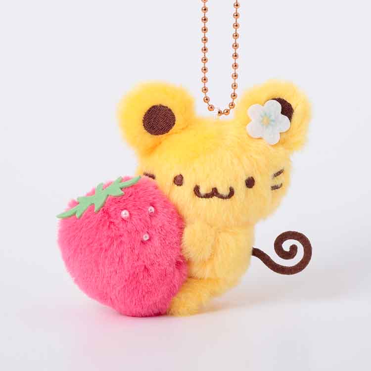 🎀【預訂】Pompompurin 草莓朋友系列公仔掛飾 - Scone