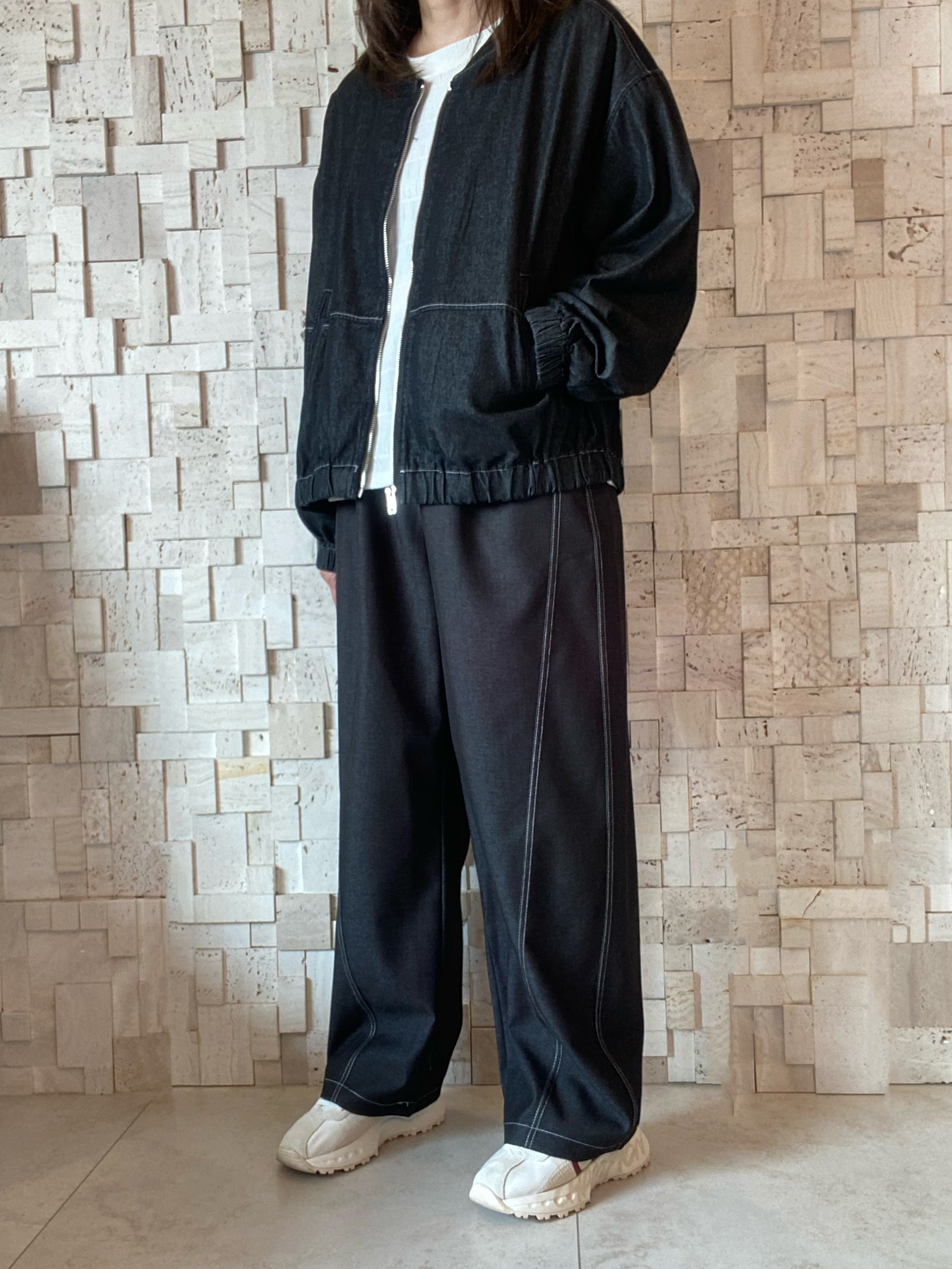 #2072 拉鍊牛仔外套