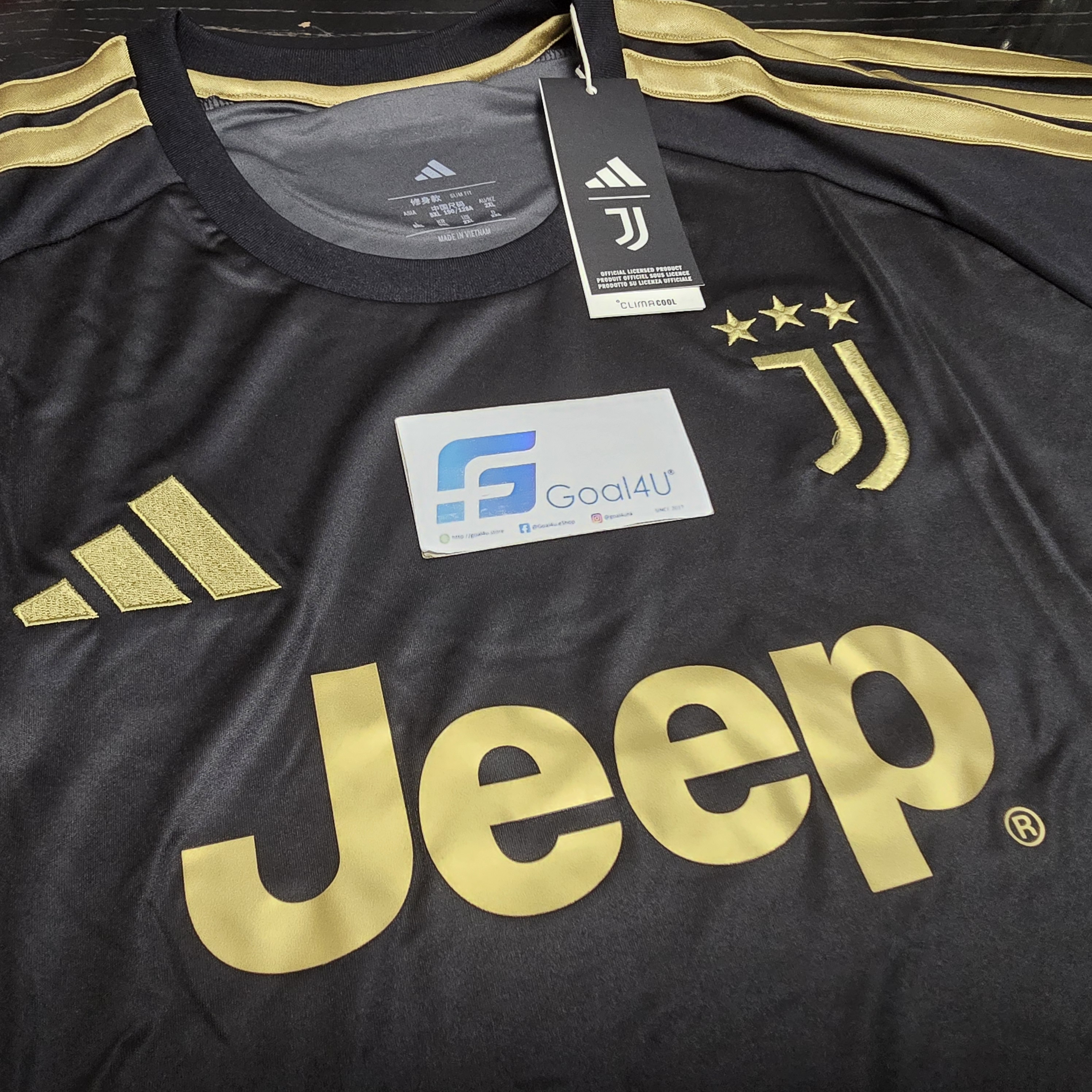 Adidas Juventus 祖雲達斯 2026-27 三客球迷版球衣  (可加印字章) KC2297