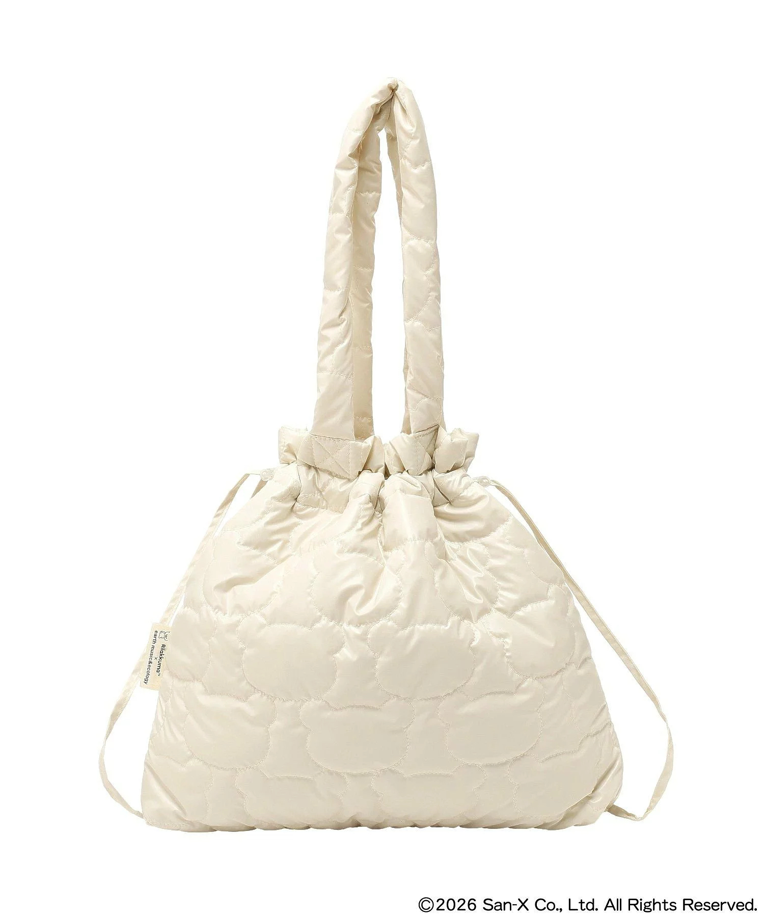 日本預訂📍日本鬆弛熊 × earth music&ecology系列 - 索繩款Tote Bag 不包郵