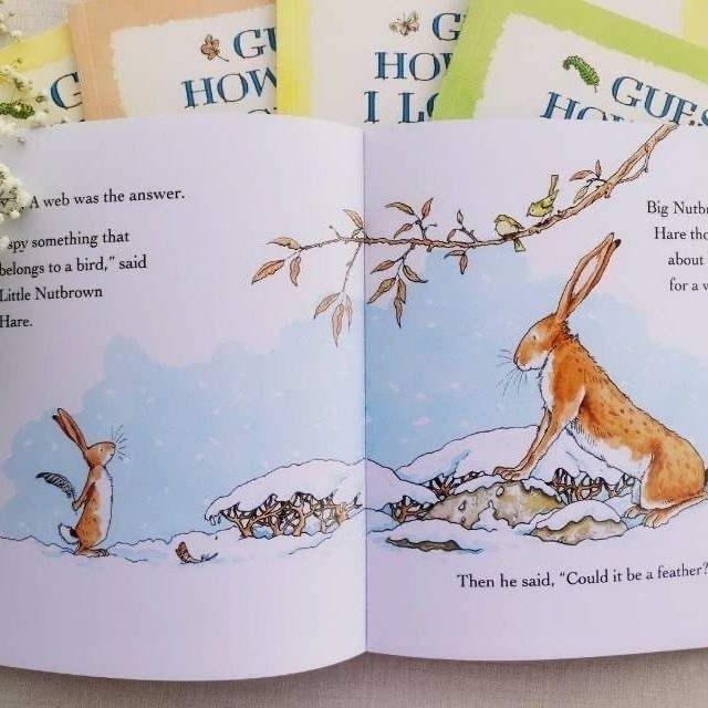 Guess How Much I Love You 猜猜我有多愛你 5冊春夏秋冬+經典版