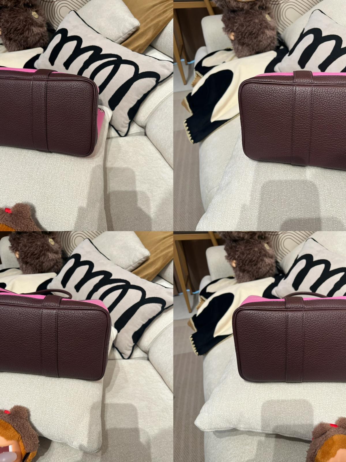 Hermes Garden Party 30 Stamp Z Pink 100%Authentic, 98%New ✅Dust bag