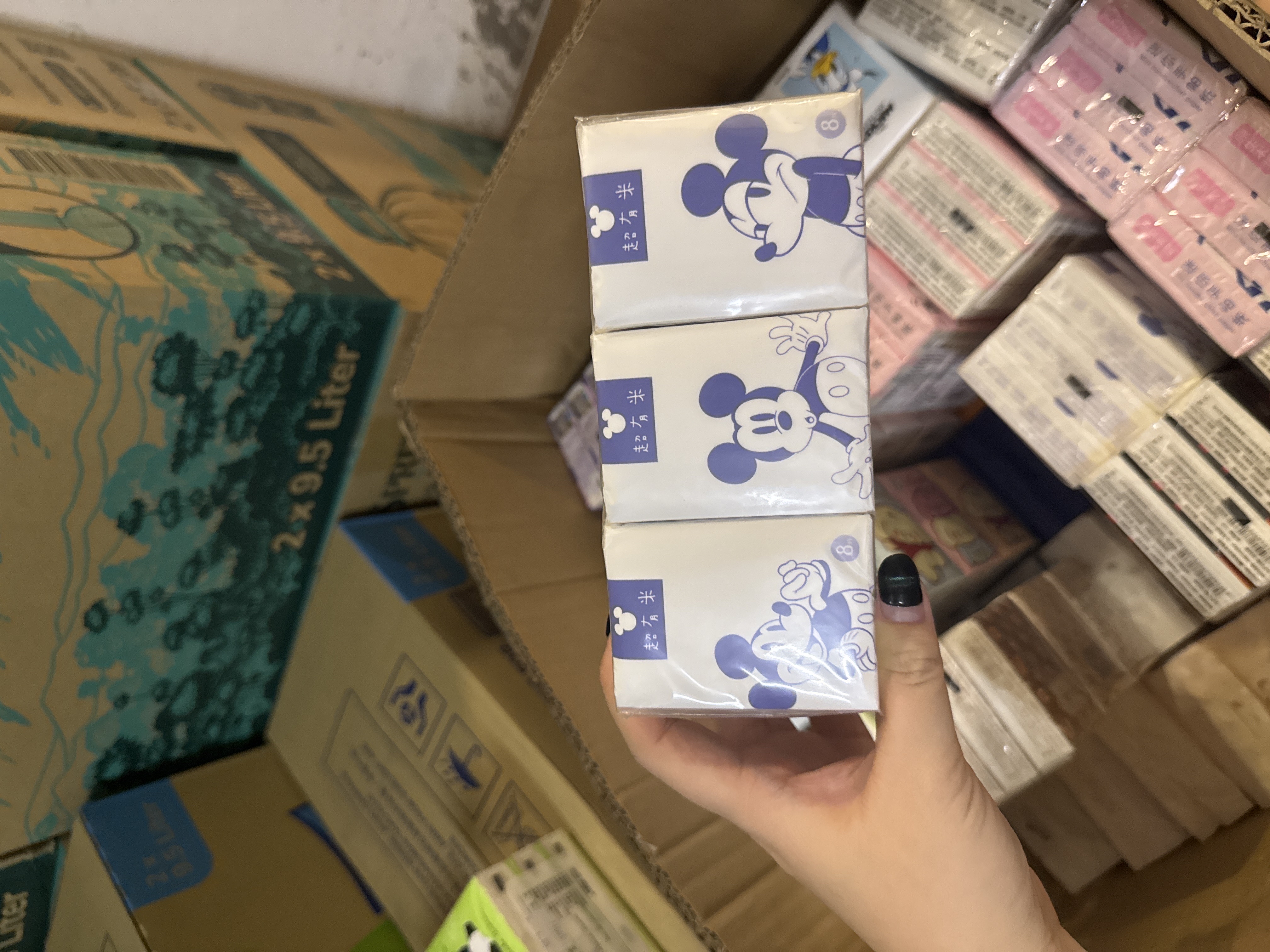 08239 纸巾 森吻9包8张3层手帕纸 SW