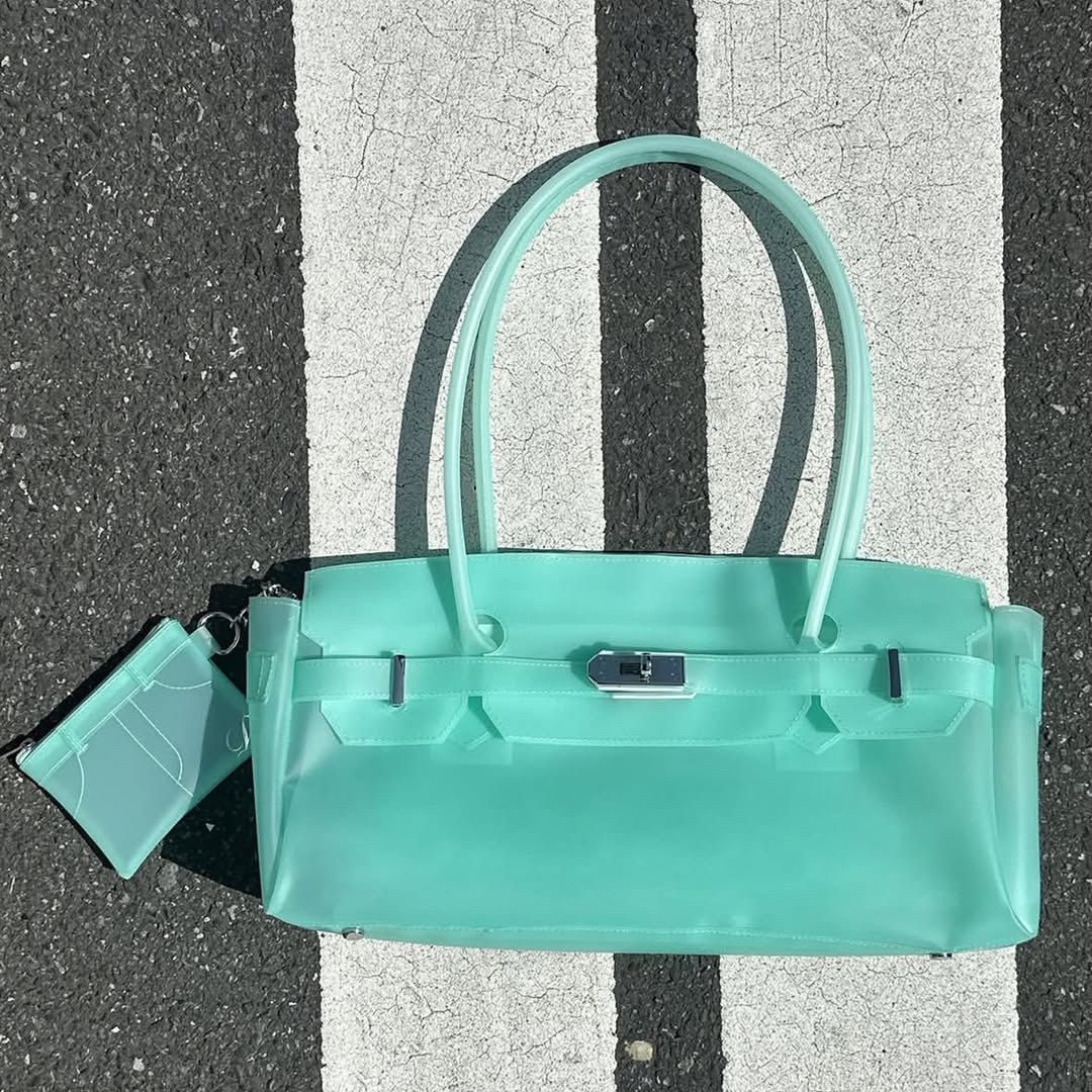 🇰🇷韓國直送DEINET | JELLY TWO-WAY BAG IN BLUE