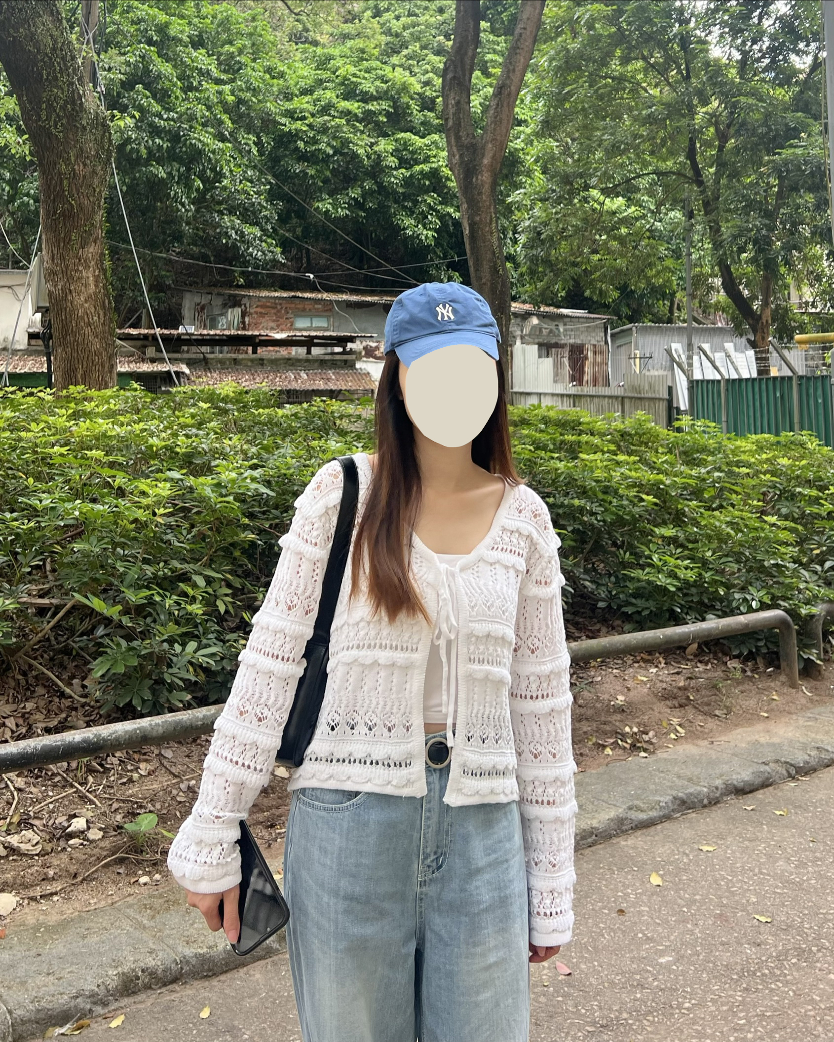 椰子千層雪花冰鏤空外搭 現貨