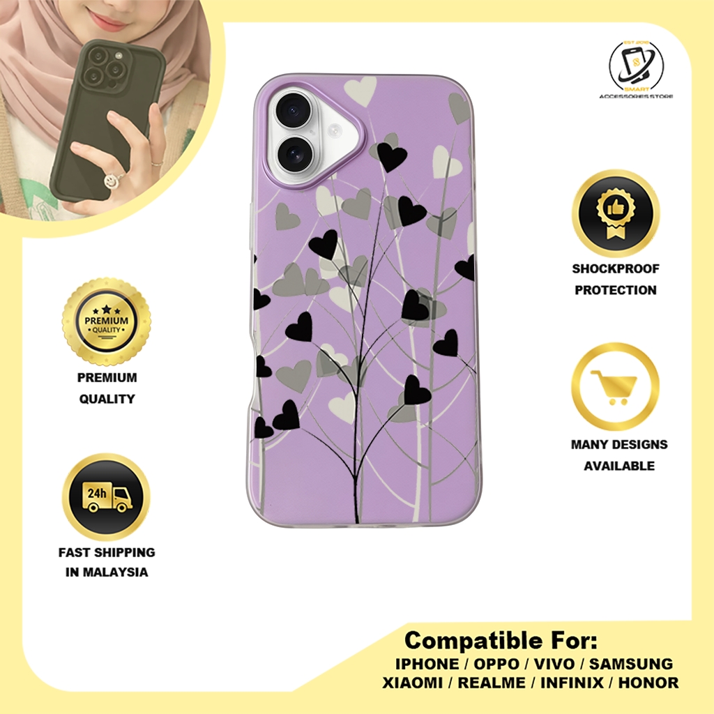 JELLY CASE PHONE FOR IPHONE - DESIGN FLOWER K