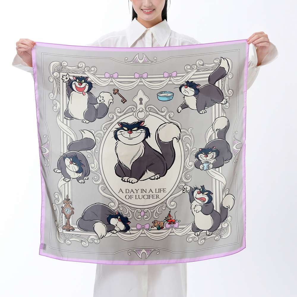 🎀【預訂】Disney Cat Day Lucifer Scarf