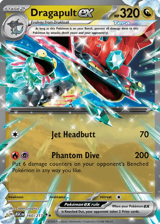 Pokemon TCG Mega Evolution—Ascended Heroes - Dragapult-160/217 (EX)
