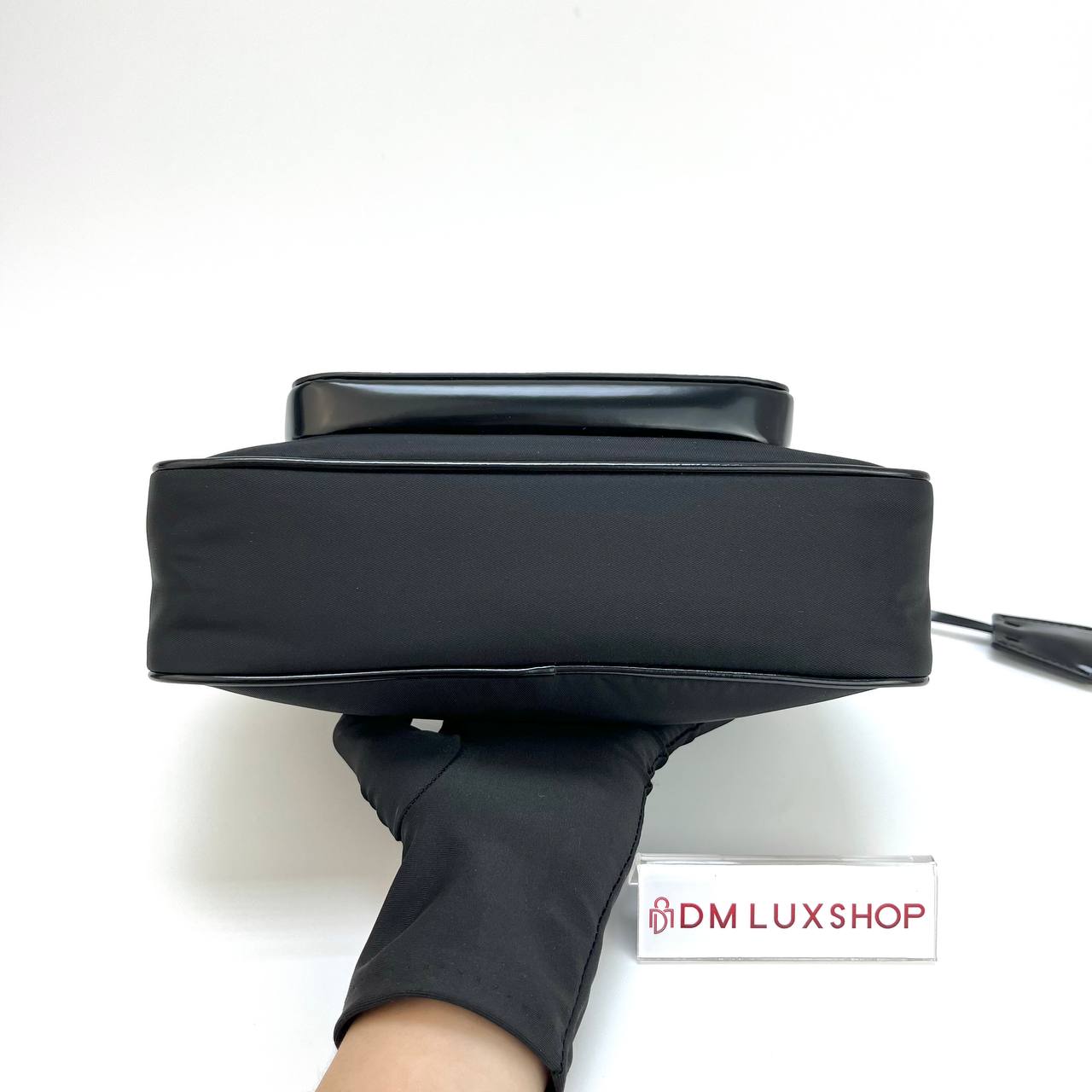 Prada Re-Nylon Brushed Leather Mini Bag