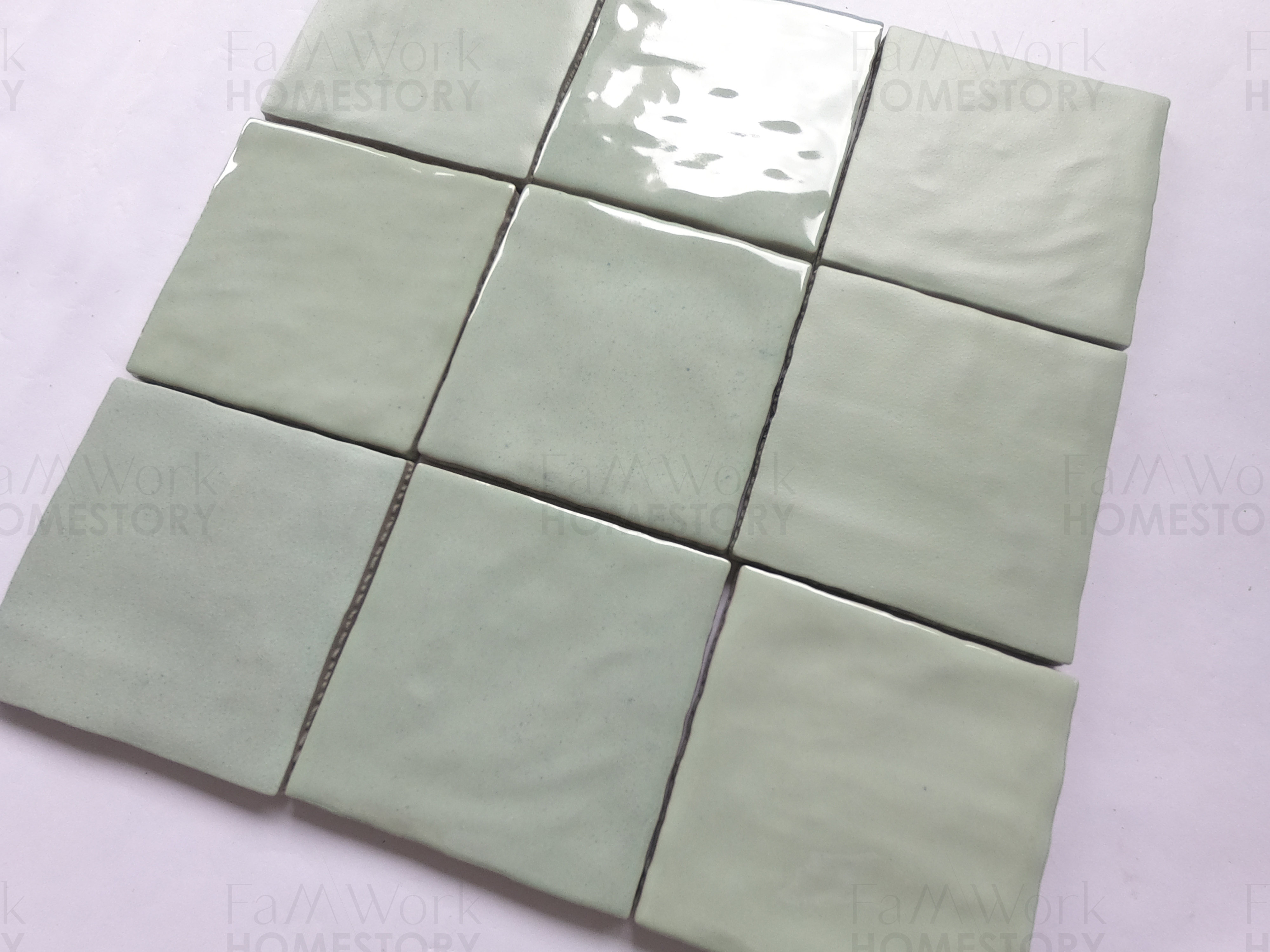Morning Ripple 100 Square Tile