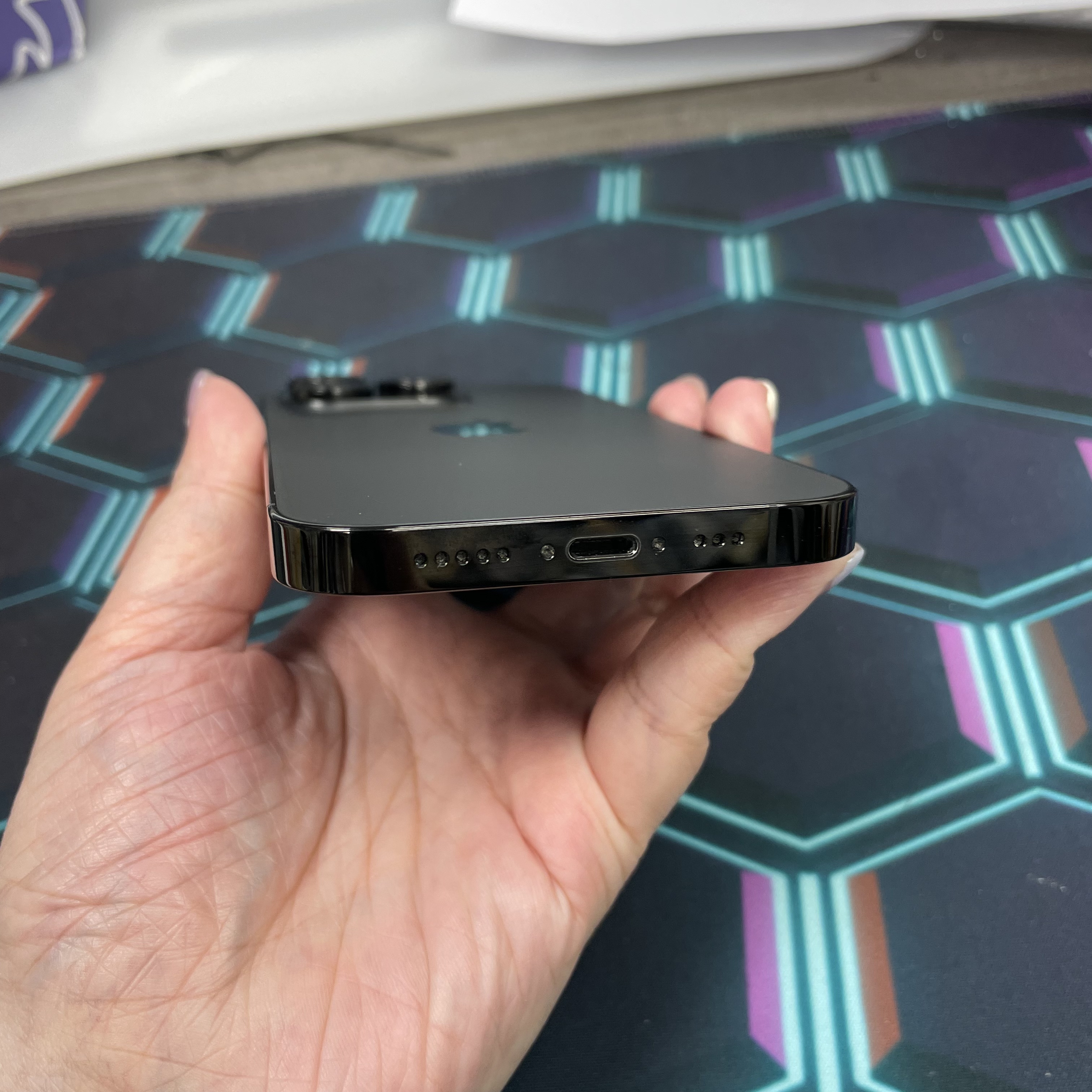   *5491 14 Pro 勁靚機 256gb 電100 黑色 black