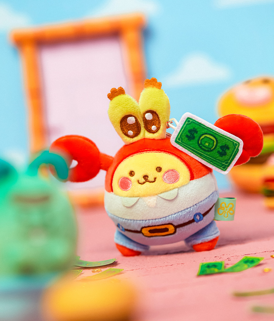 海綿寶寶 X Kakao Friends 公仔鎖匙扣