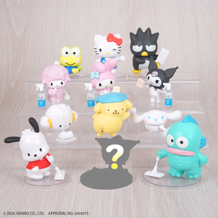 🆕【⭐訂購⭐】 🇯🇵日本直送🌀#SanrioCharacters ×【激落君】Gekiochi-kun 手辦(精裝1套12入)🌀[ELBD-0205][260317]